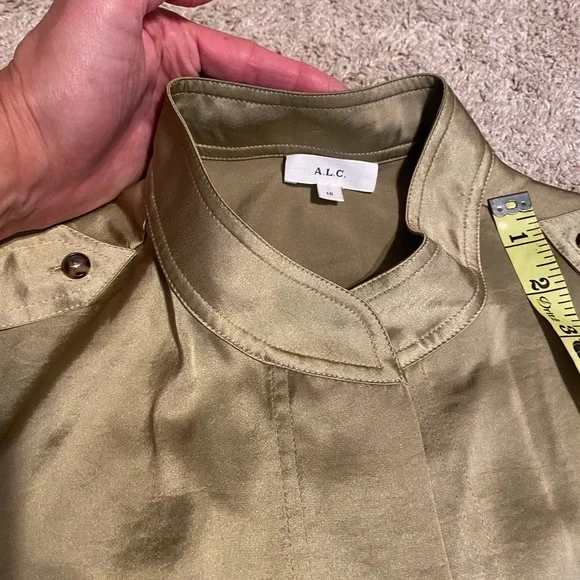 A.L.C. Oakley Satin Top. Barely worn. - Picture 7 of 12